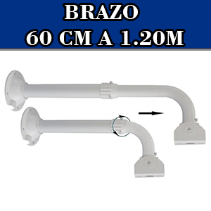 Brazo Retractil 60 CM A 1.20M