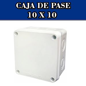 Caja Pase de PVC