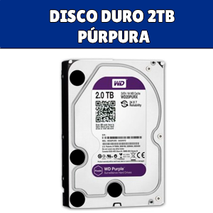 DISCO DURO 2TB PÚRPURA
