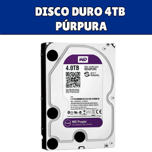 DISCO DURO 4TB PÚRPURA
