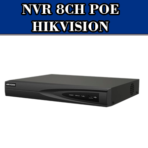 NVR 8 CANALES POE - Hikvision DS-7608NI-Q1/8P