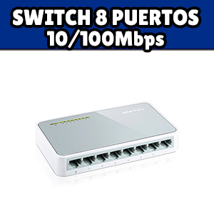 SWTICH 8 PUERTOS 10/1000 MBPS