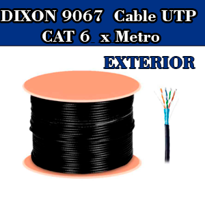 CABLE EXTERIOR CAT6 MODELO 9067  DIXON