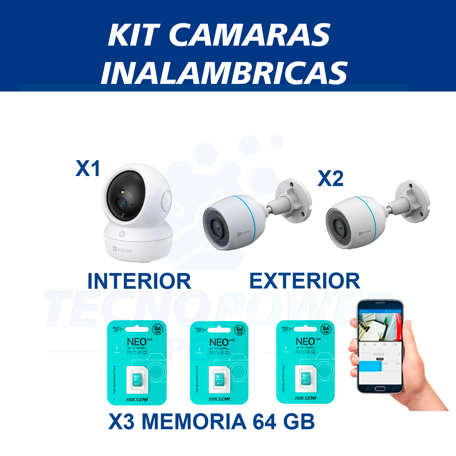 KIT CAMARAS WIFI 03