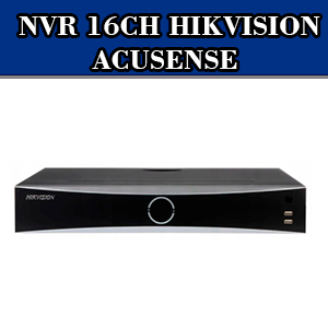 NVR 16CH HIKVISION | ACUSENSE | 160MBPS | ALARM In16/Out4 | 4HDD [ DS7716NXI-K4 ] (DS7716NXI-K4)